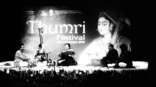 Shubha Mudgal during her performance at the Kamani auditorium on Saturday, Sept 15, 2018 at the Thumri Festival organised by the Delhi government’s Sahitya Kala Parishad.