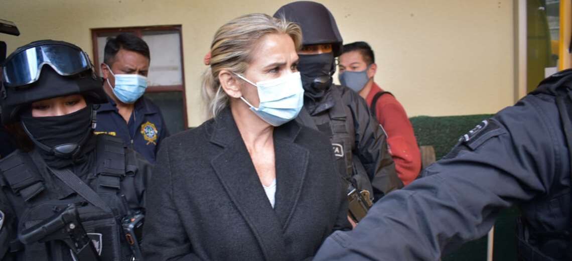 Former President Jeanine Áñez arrested and charged for the insurrection against Evo Morales
